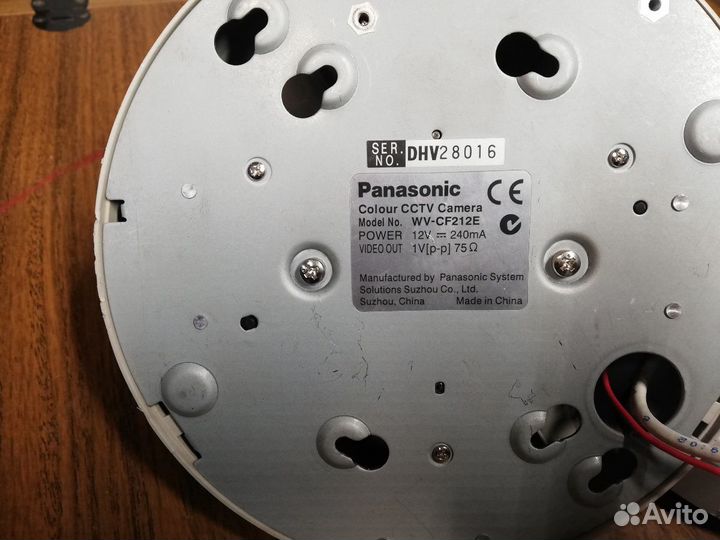 Камера видеонаблюдения купольная