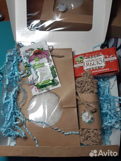 Бокс для ванны,подарочный набор