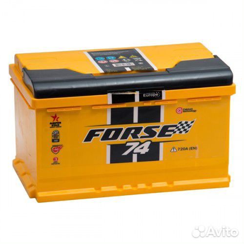 Аккумуляторы Forse 74Ah 760a