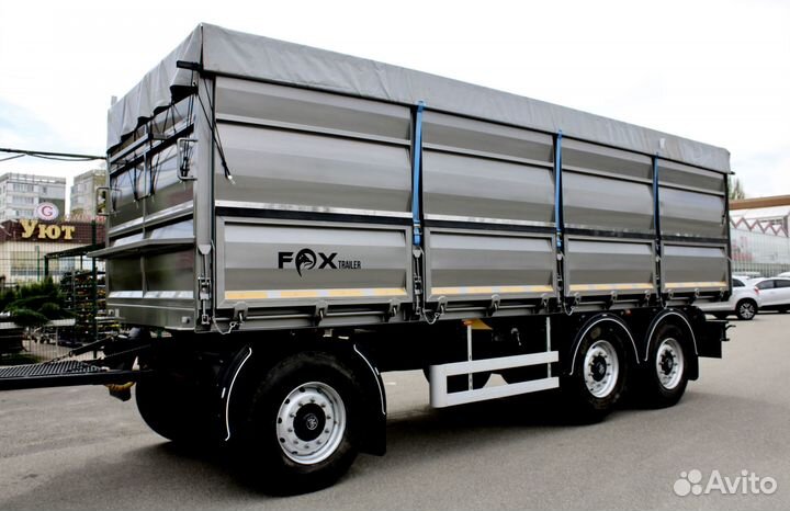 Прицеп зерновоз FOX Trailer Зерновоз-бортовой 3 оси, 2023