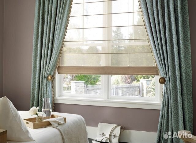 Римские шторы. Замер и монтаж бесплатно