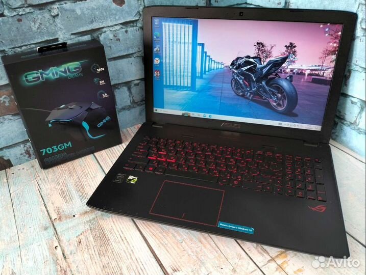 Игровой Asus на i5-4200H/ RAM 10/ GTX 950m/ SSD