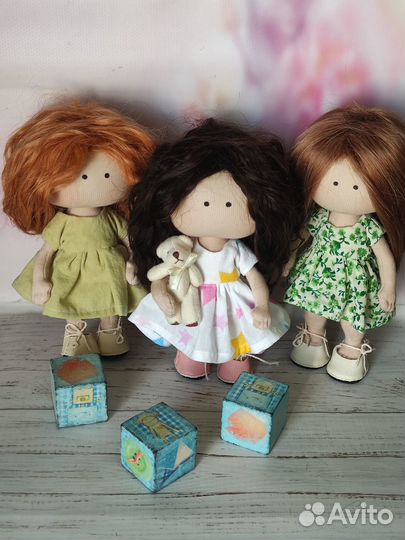 Текстильные куколки Ручная работа