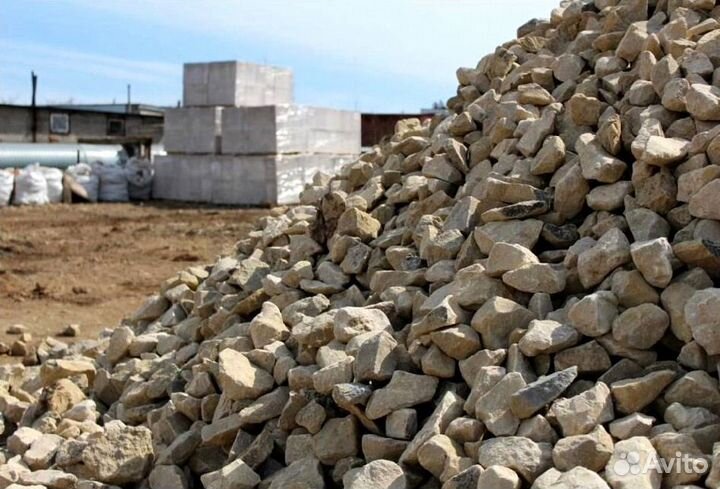 Щебень известняковый