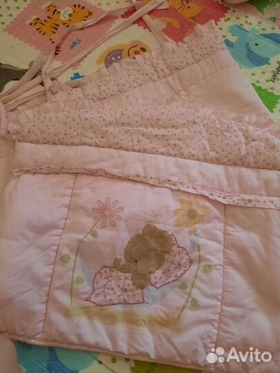 Бортики в детскую кроватку бу