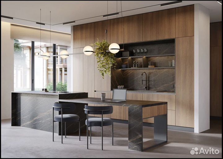 Угловая кухня как IKEA