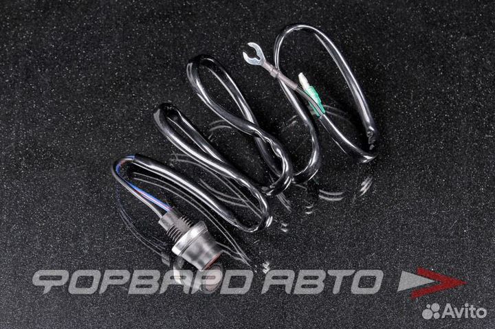 Размыкатель цепи кнопочный on- (off) 12V 10A DC (L-800мм) FE-B1905 racing electric Тайвань