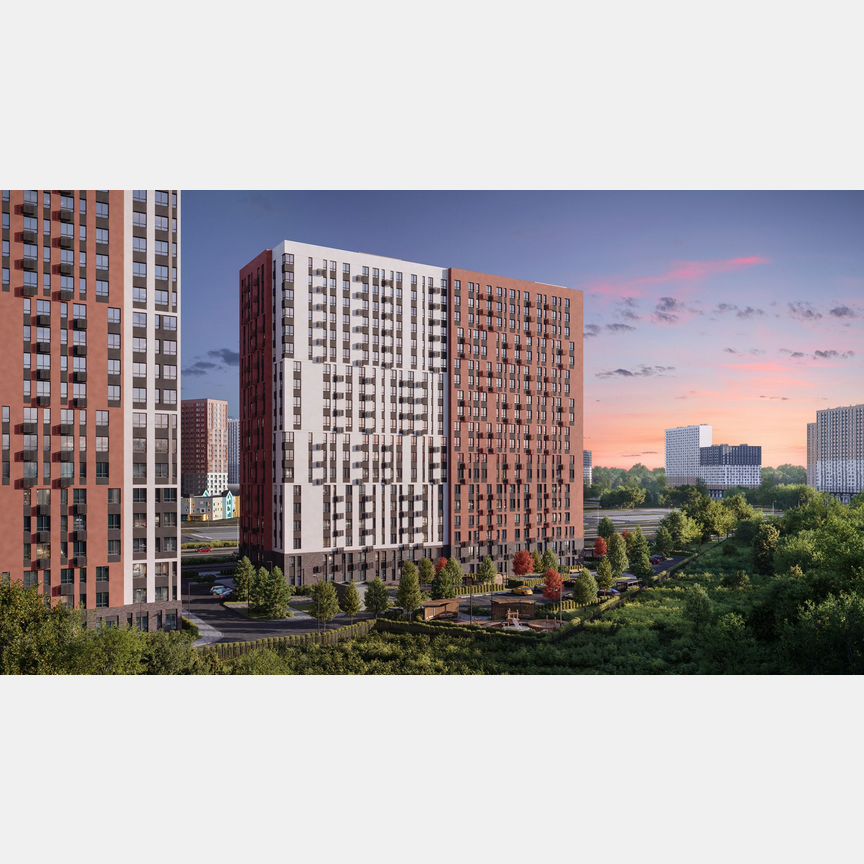 1-к. квартира, 43,1 м², 10/19 эт.