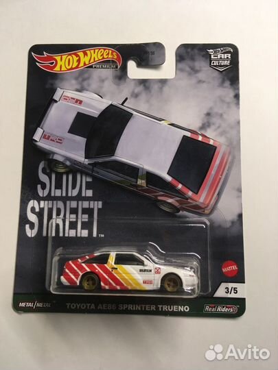 Hot wheels toyota ae86 sprinter Trueno Slide Stree