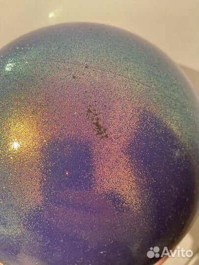 Мяч pastorelli 16см glitter