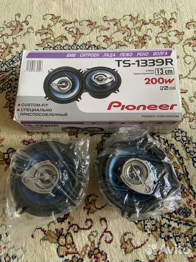 Автомобильные колонки 13 см pioneer