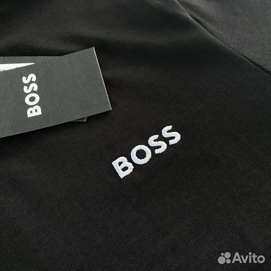 Футболка hugo boss черная