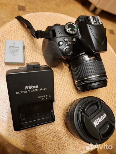 Зеркальный фотоаппарат nikon d3400