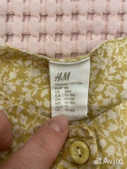 Комбинезон летний для девочки 86 h&m