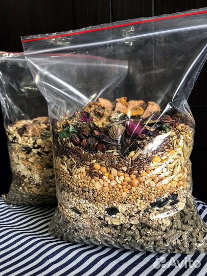 Корм для шиншилл и других грызунов