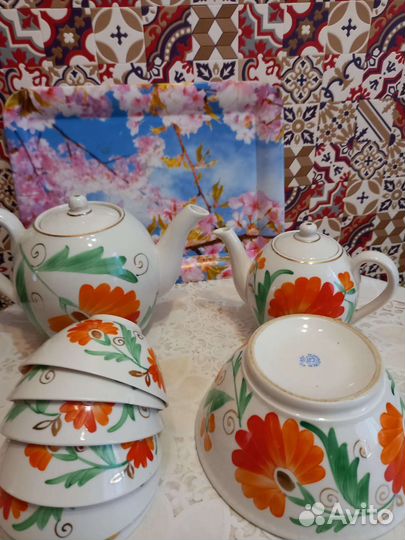 Сервиз чайный Восточный СССР