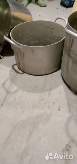 Баки алюминиевые, утварь