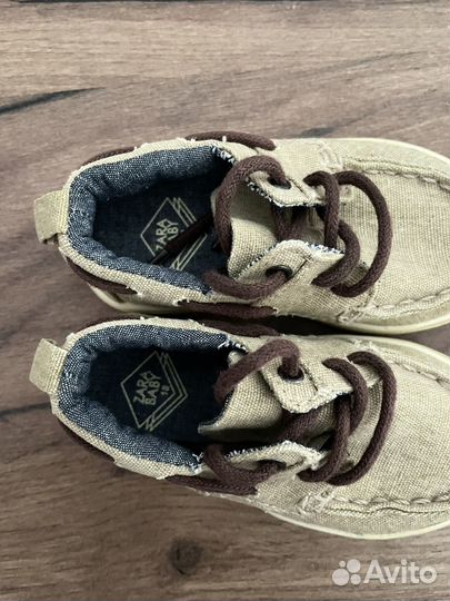 Мокасины - пинетки zara