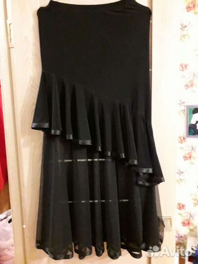 Юбка тренировочная для бальных танцев р.42