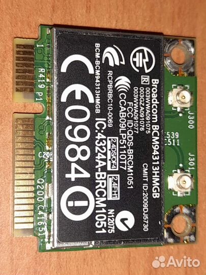 Wifi модуль для ноутбука HP pavilion g6