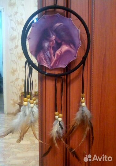 Ловец снов с тотемом. Оберег