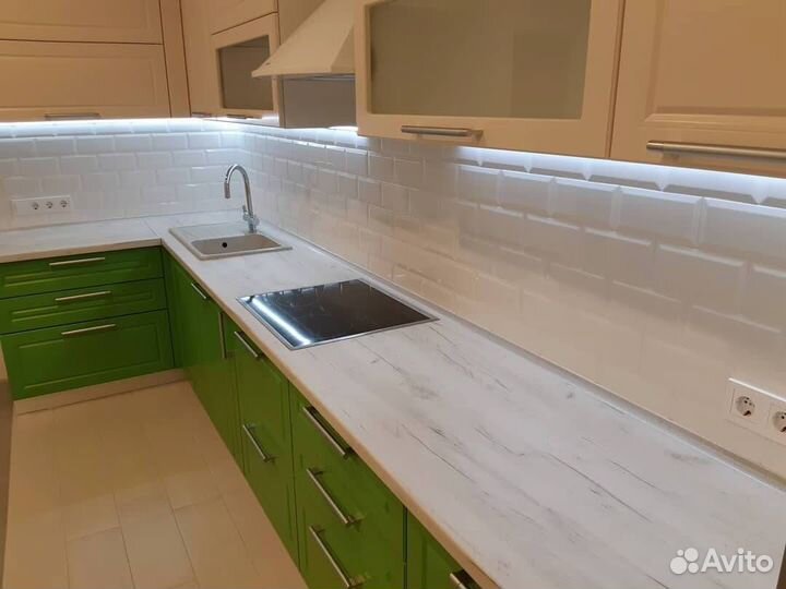 Кухонный гарнитур прямой на заказ