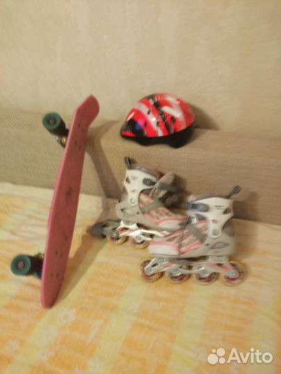 Скейт, шлем