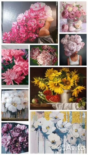 Картины маслом и акрилом