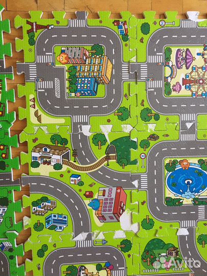 Детский коврик пазл