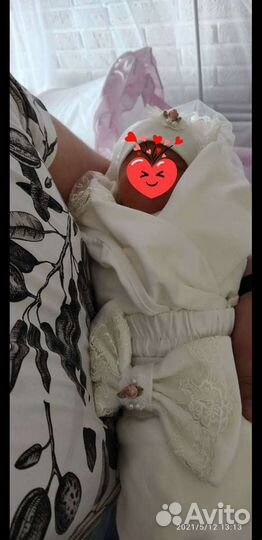 Комплект на выписку для девочки