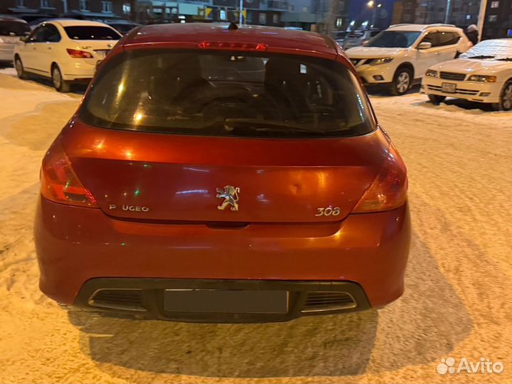 Peugeot 308 1.6 AT, 2011, 205 000 км