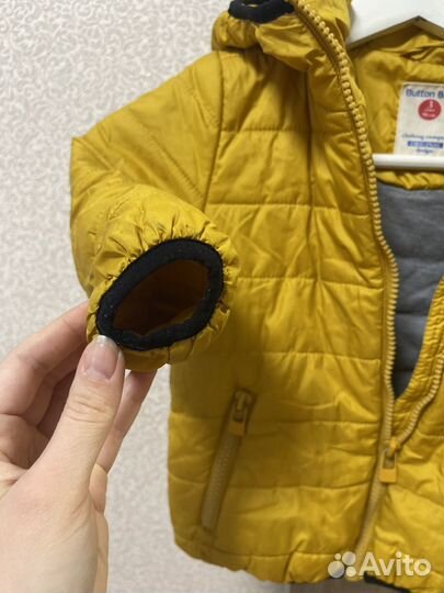 Button blue куртка 98