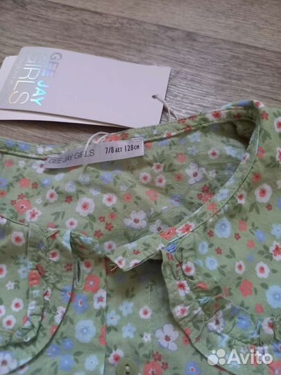 Блузка рубашка для девочки