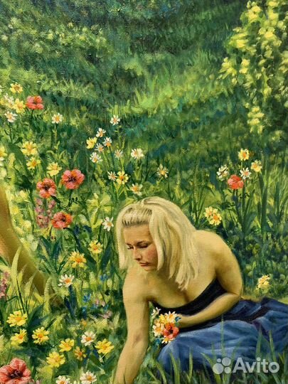 Картина маслом на холсте