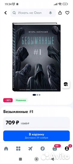 Книга Безымянные Озёрский И