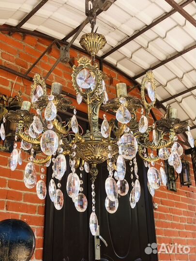 Иранская люстра из бронзы