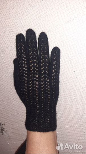 Перчатки женские вязаные