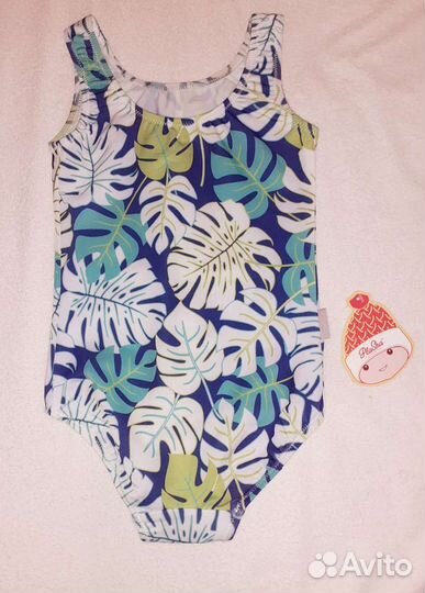 Купальник для девочки, новый, 98-104