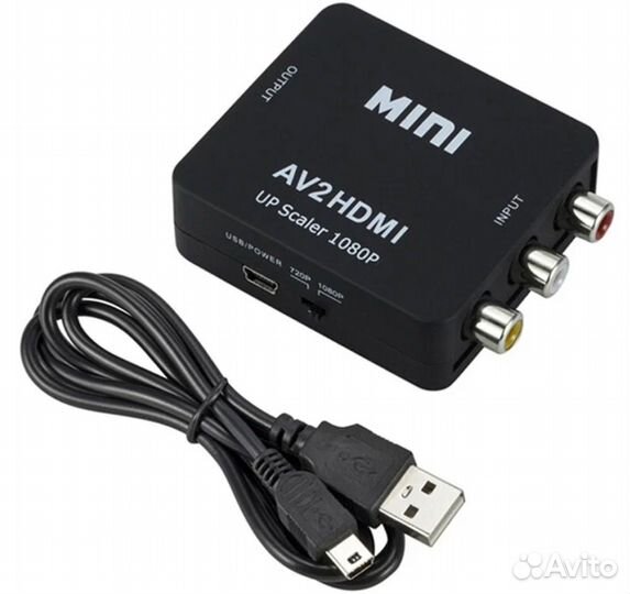 Конвертер AV(RCA) - hdmi