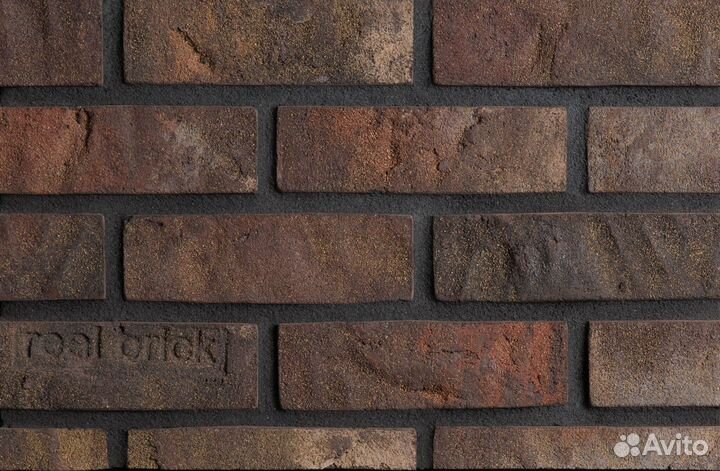 Фасадная плитка Real Brick Горький шоколад