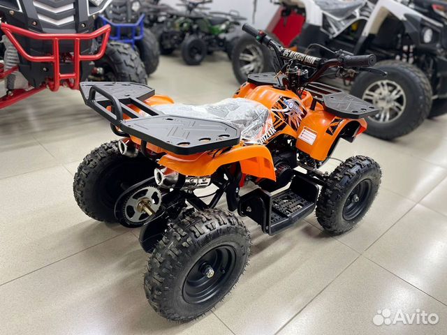 Детский квадроцикл motax Grizlik Х-16 оранжевый объявление продам