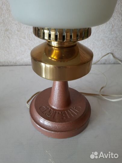 Светильник ночник СССР Лугань