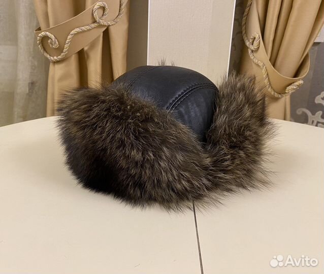 Шапка ушанка натуральная