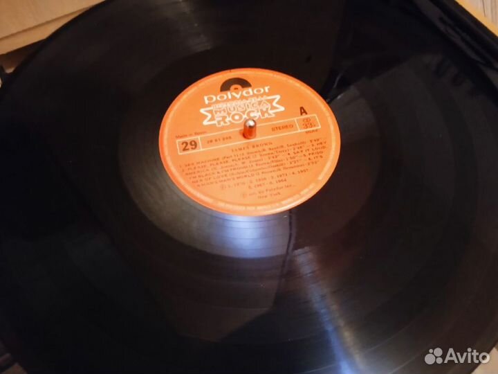 James Brown виниловая пластинка LP