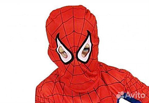 Костюм Человек-Паук детский (рубашка,брюки,маска)