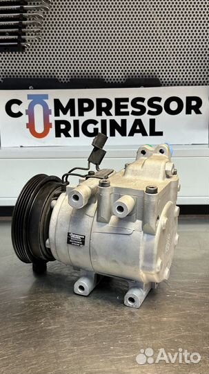 Компрессор кондиционера Hyundai Matrix