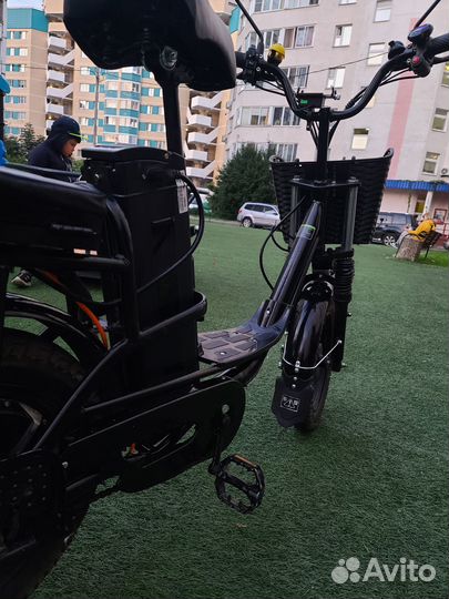 Электровелосипед Monster колхозник акб 30Ач