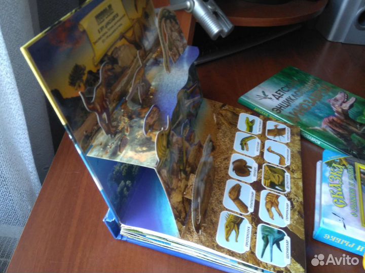 Детские книги с мозаикой, живой звук