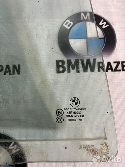 Стекло боковое заднее правое Bmw F10 седан N52B25