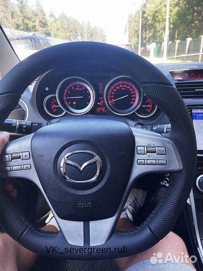 Руль с анатомией для Mazda 6 GH (дорестайл) Тюнинг